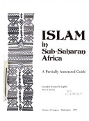 Copertina  Islam in sub - Saharan Africa