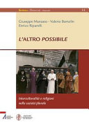 Copertina  L'altro possibile : interculturalità e religioni nella società plurale