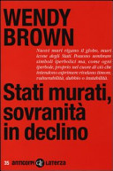 Copertina  Stati murati, sovranità in declino