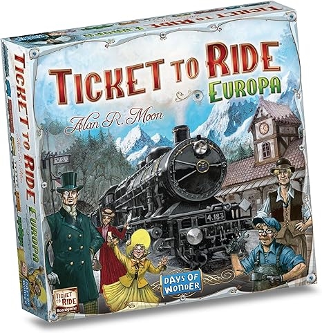 Copertina  Ticket to ride Europa