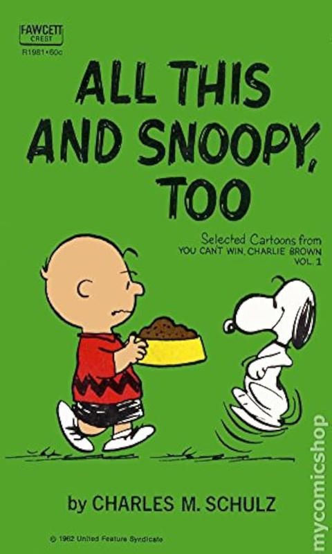 Copertina  All this and Snoopy, too