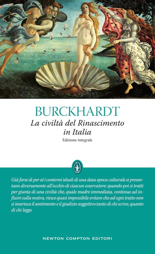 Copertina  La civilta del Rinascimento in Italia